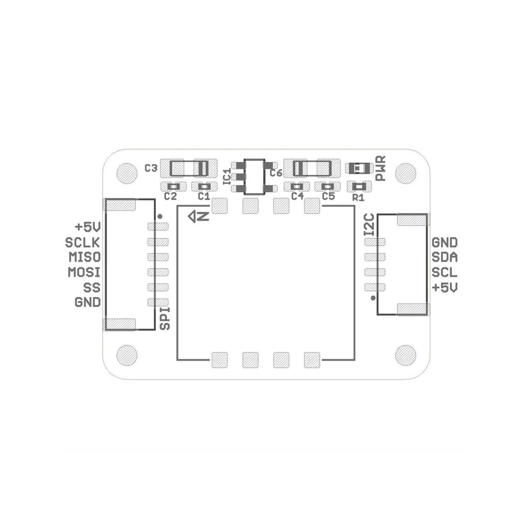 RM3100 Professional Grade Magnetometer SPI or I2C